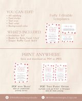 Strawberry Baby Shower Invitation Template | Berry Sweet Baby on the Way Invite