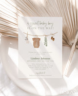 Boy Baby Shower Invitation Template | Boy Baby Shower
