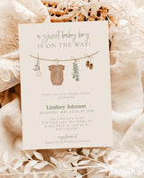 Boy Baby Shower Invitation Template | Boy Baby Shower