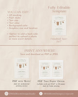 Boy Baby Shower Invitation Template | Boy Baby Shower