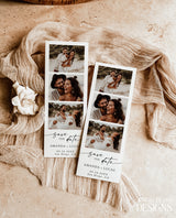 Photo Strip Save the Date | Photo Booth Save the Date