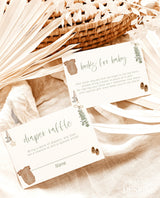 Boy Baby Shower Invitation Template | Sage Green Baby Invite